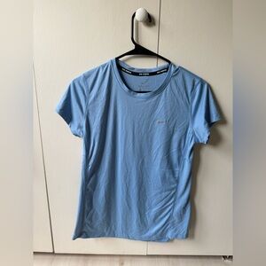 Nike Blue Fitted Short Sleeve T-Shirt